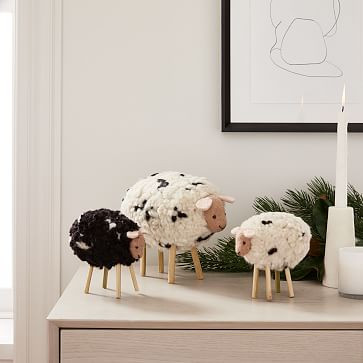 Felt Sheep Object | West Elm (US)