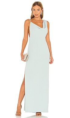 Amanda Uprichard X REVOLVE Arial Gown in Thyme from Revolve.com | Revolve Clothing (Global)