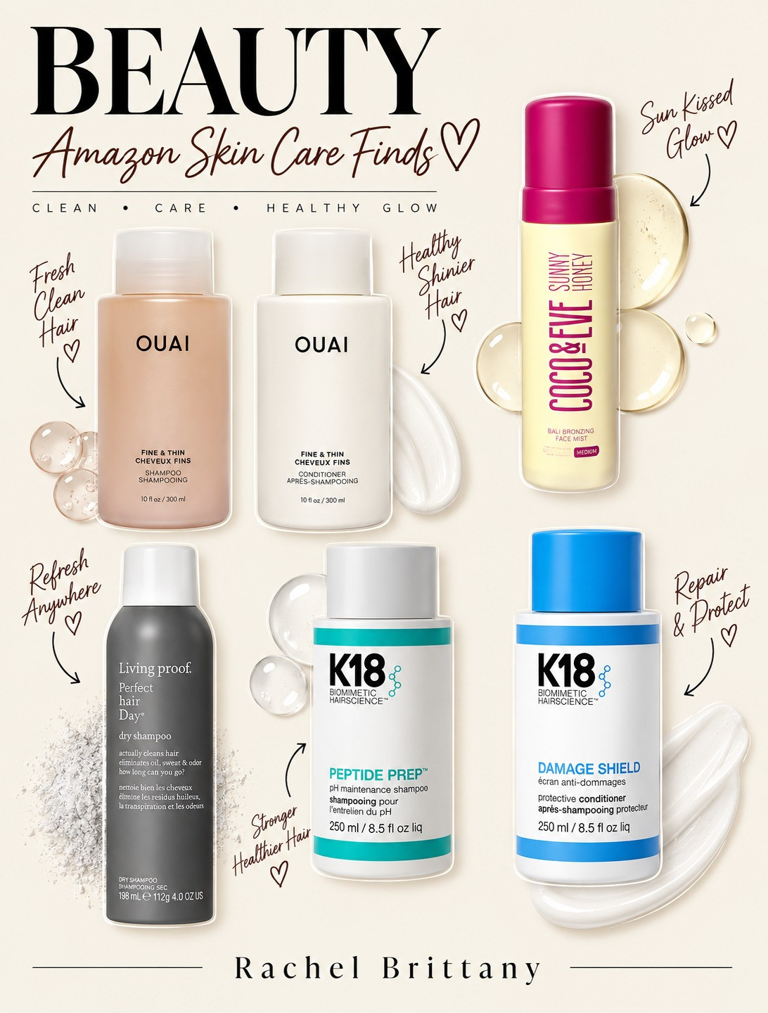 Keep your hair clean, fresh and protected with these must-have products! #HealthyHairRoutine
 

 #LTKActive #LTKU #LTKBeauty