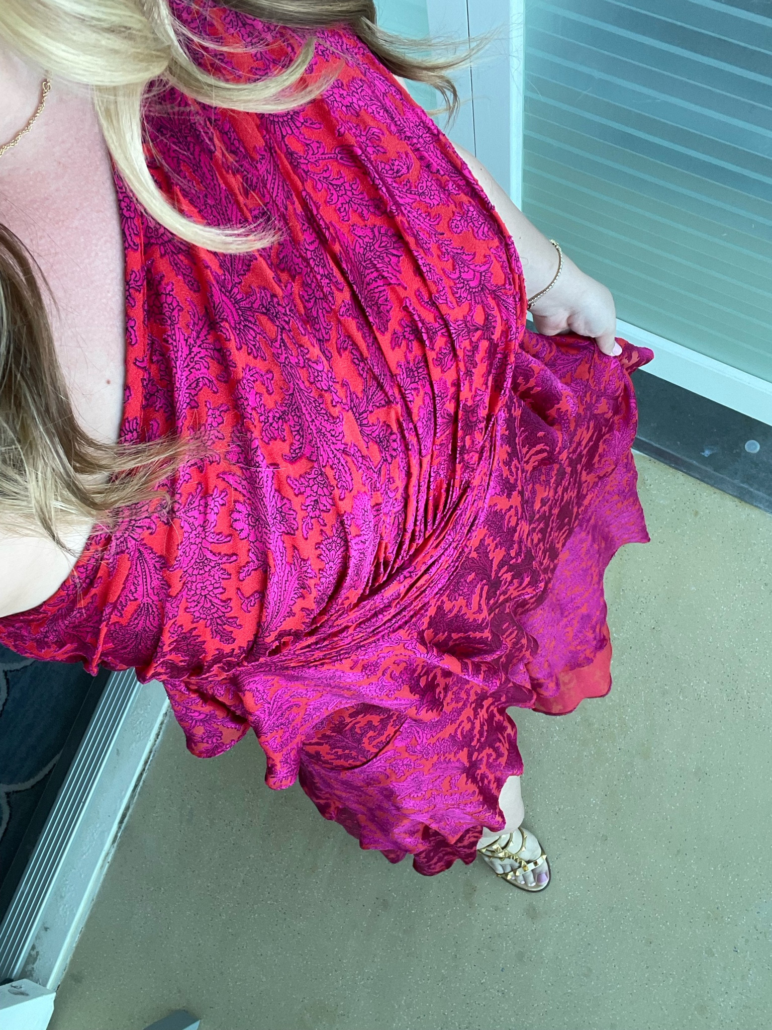 When your sunburn matches your dress lol! Third time wearing this stunning gown - could not recommend it more! Stylish, classy, and comfy! 💃🏼

#LTKSeasonal #LTKshoecrush #LTKstyletip