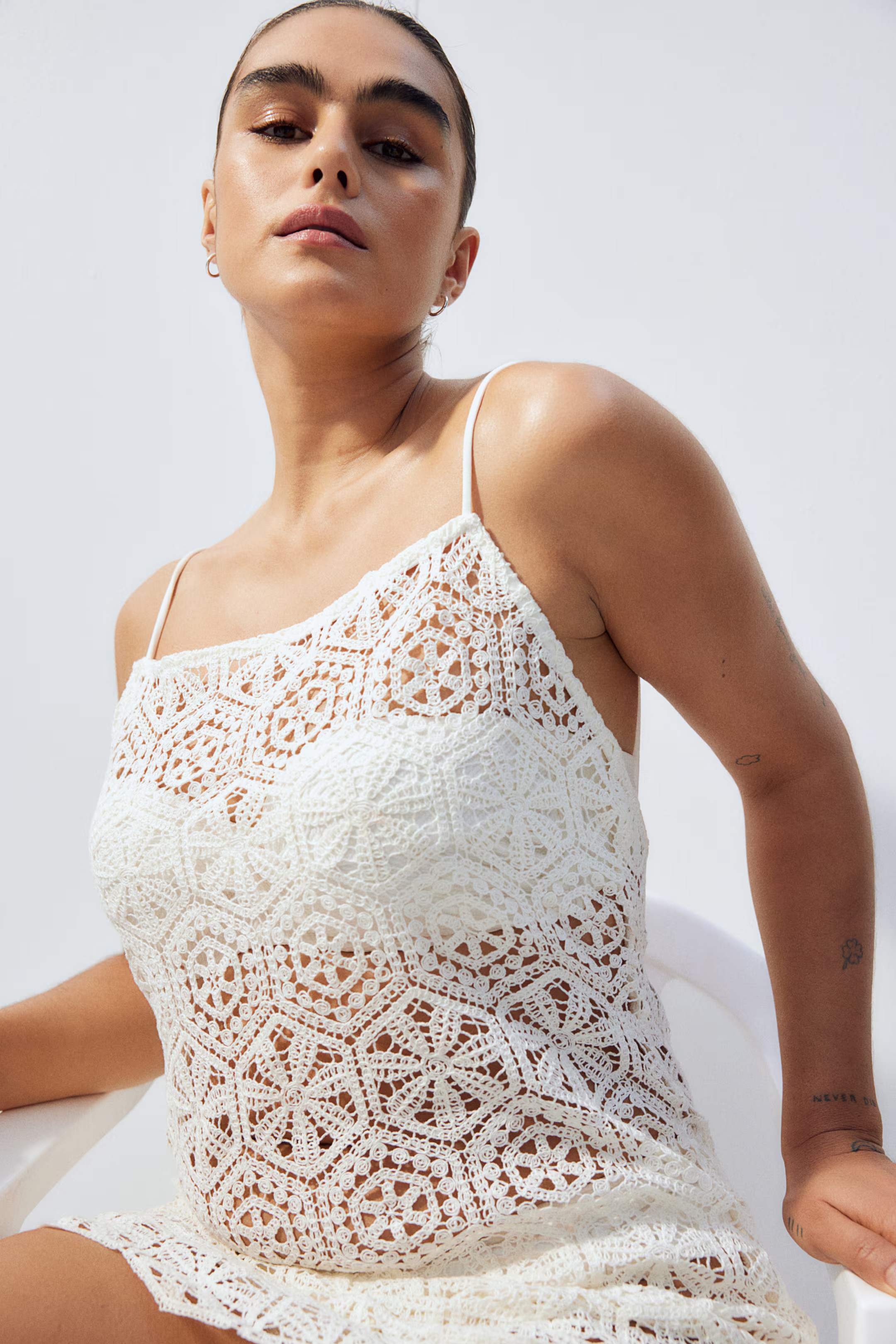 Abito da mare effetto uncinetto | H&M (FR, IT, ES, PT, BE)