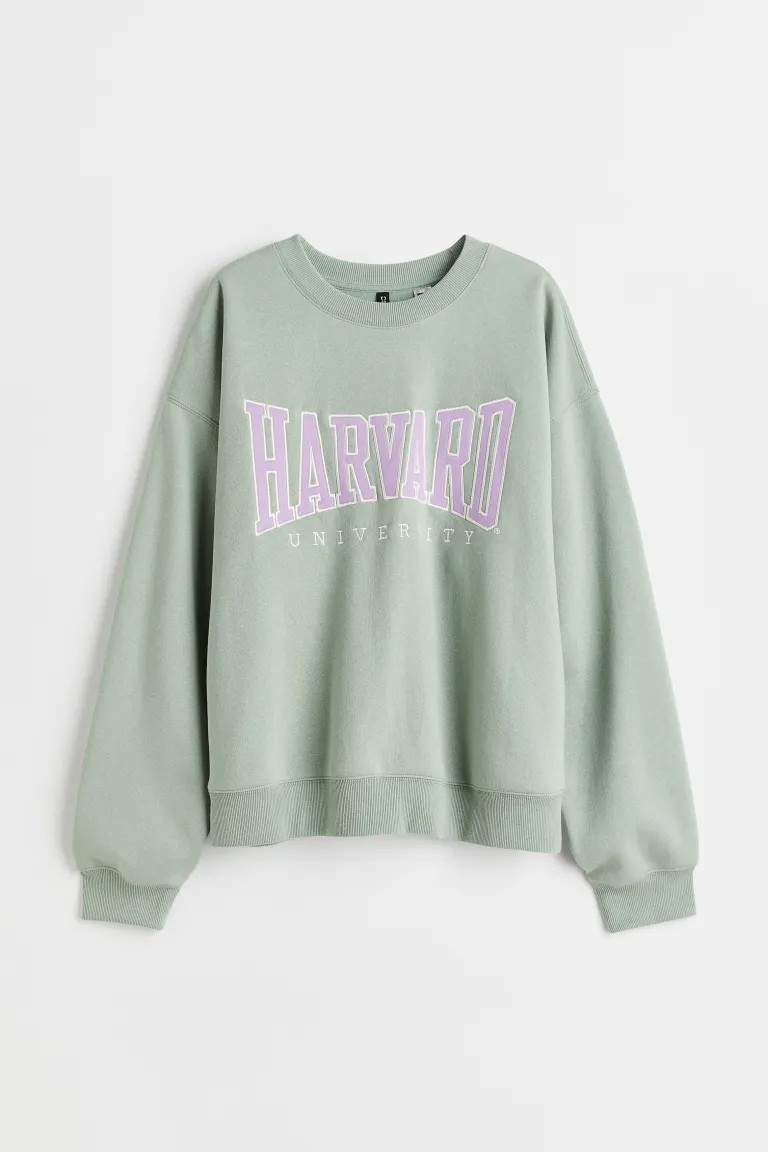 Printed Sweatshirt | H&M (US + CA)