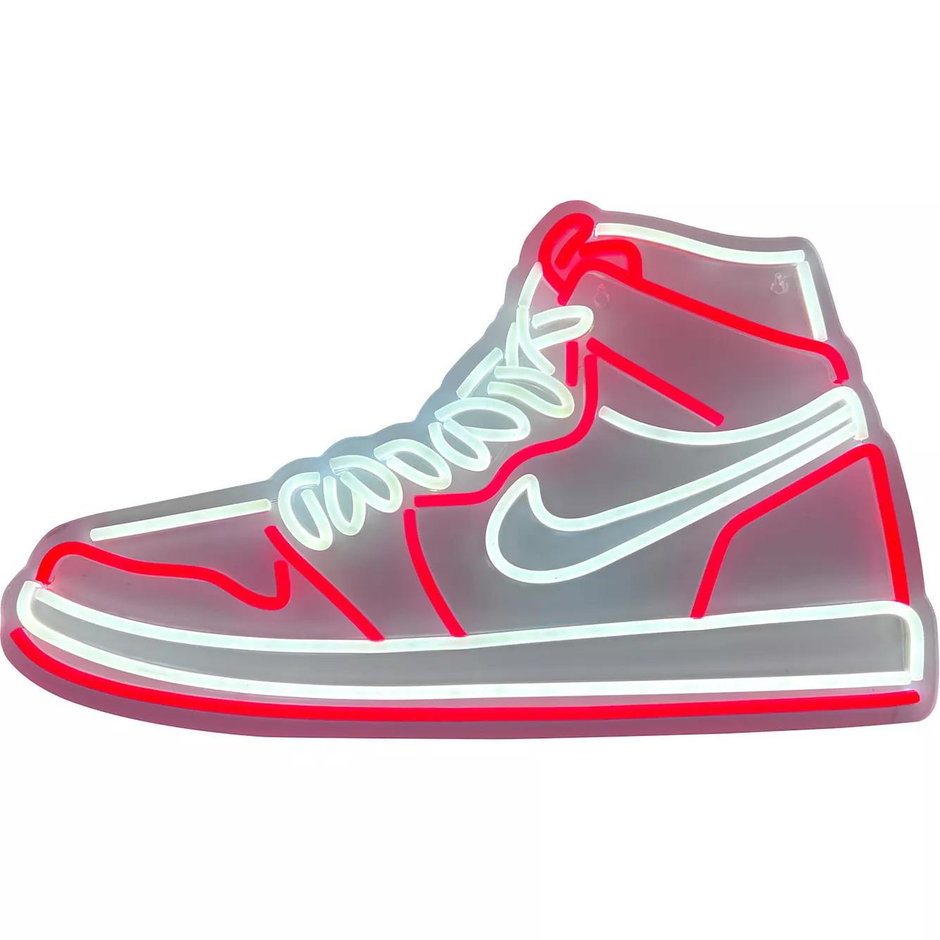 Neon Red LED Shoe Wall Art | Kohl's