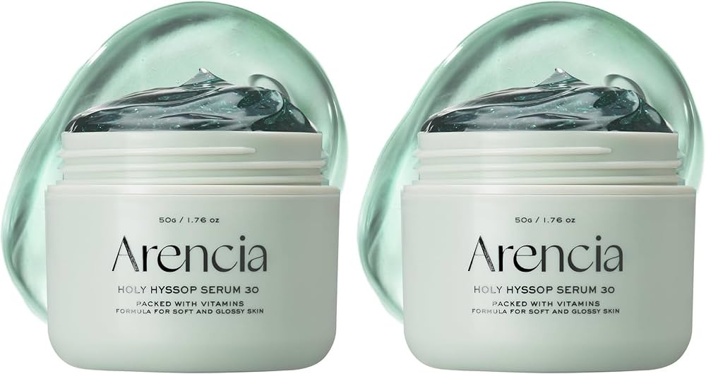Arencia Glow Hyssop Overnight Face Mask Serum - hydrating & Anti-Aging Serum for younger looking ... | Amazon (US)