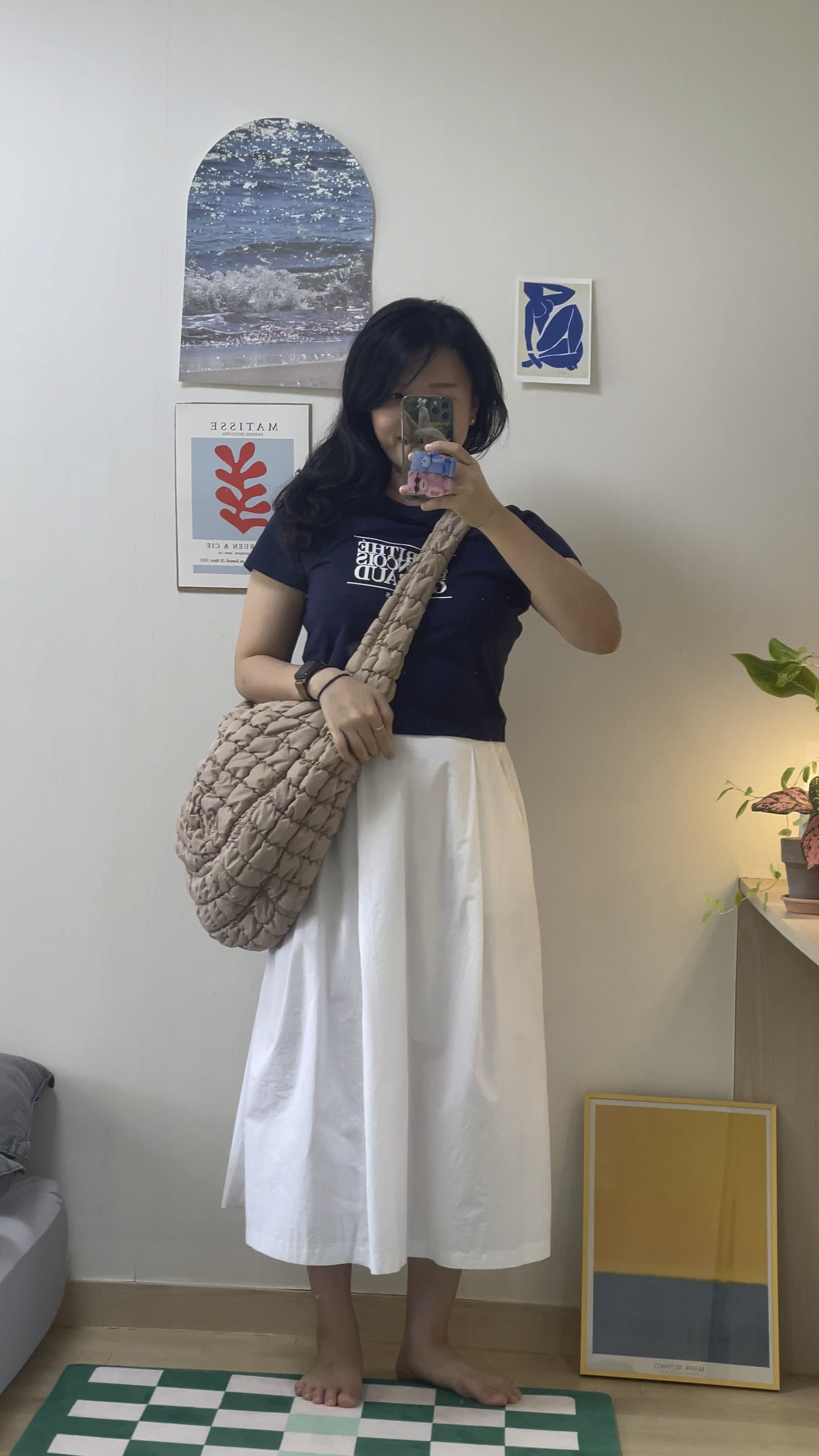 The navy crop top and white skirt combo is a go-to classic. 

Marithe francois girbaud are currently the brands that excel at logo play in Korea. 

If you typically wear a medium size and have an average body type, then I would recommend going with a size M.

#kfashion #koreanfashion

#LTKFind #LTKSeasonal #LTKworkwear