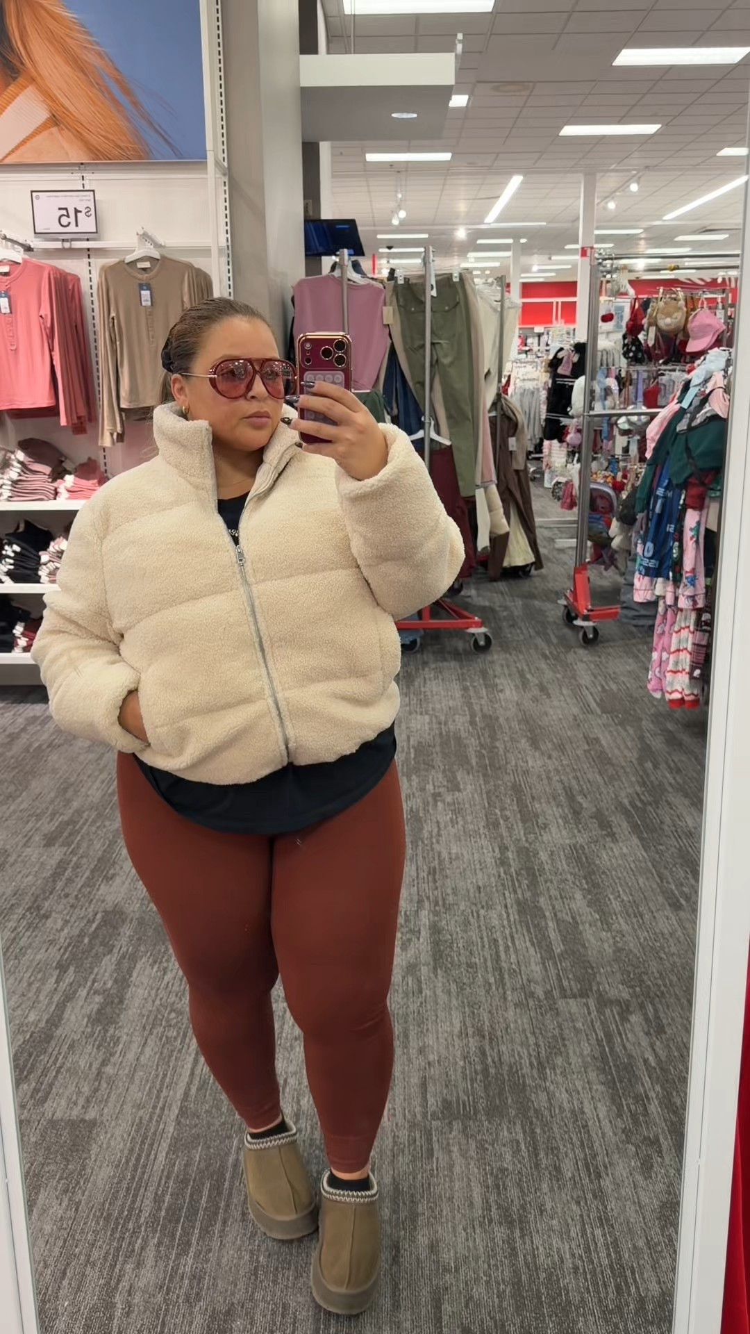 Wearing a xl-xxl in the jackets 
I’m normally a size 16

#LTKSeasonal #LTKStyleTip #LTKPlusSize