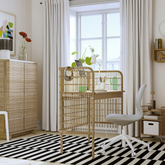 FRYKSÅS Rattan Desk