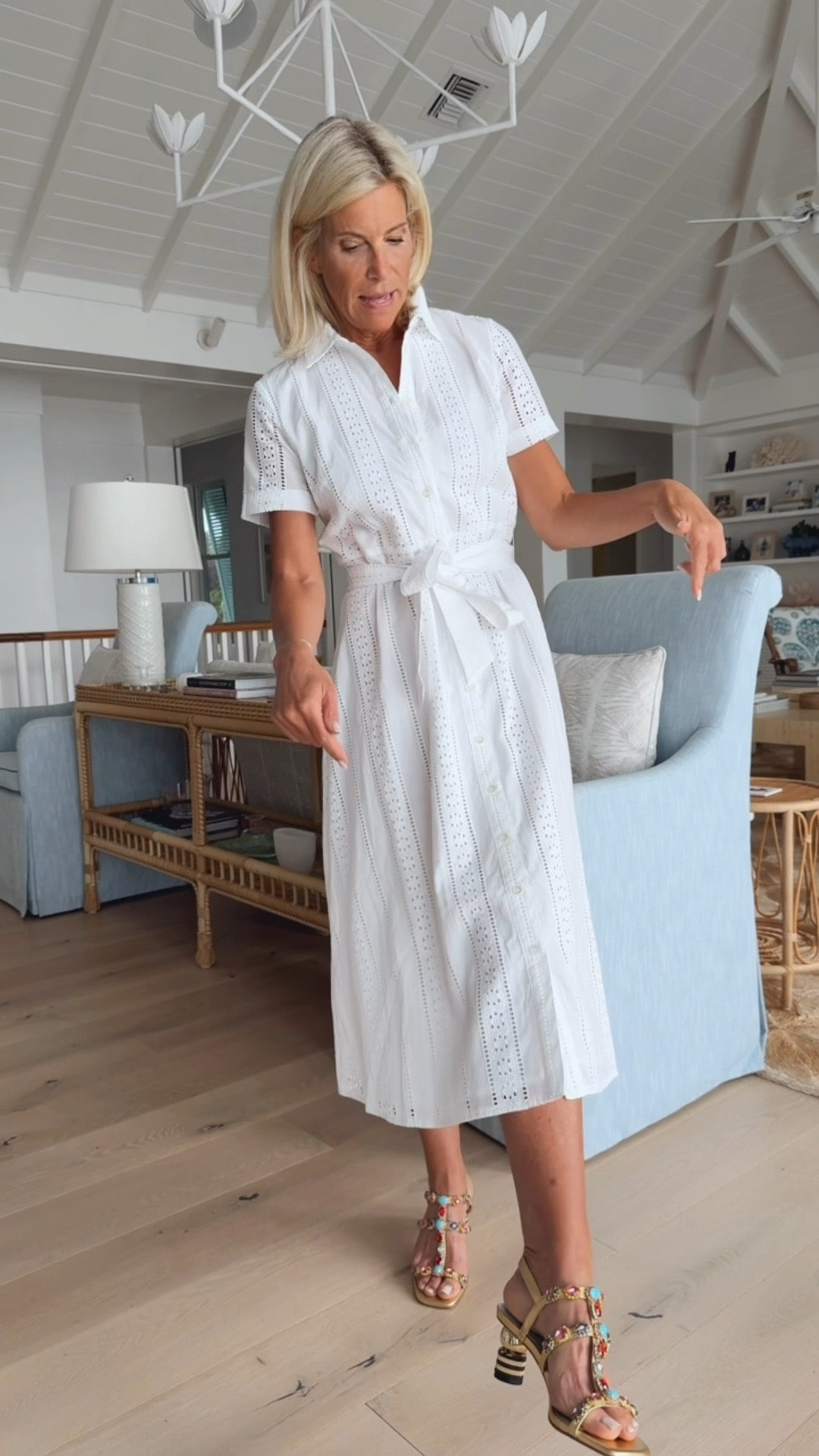 Chic Embellished Heels for Summer.

#LTKootd #LTKSeasonal #LTKOver40