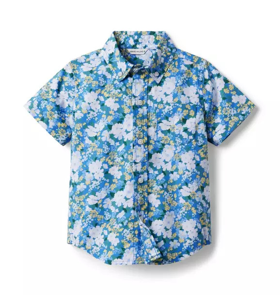 Floral Poplin Shirt | Janie and Jack