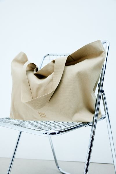 Canvas Tote Bag - Beige - Ladies | H&M US | H&M (US + CA)