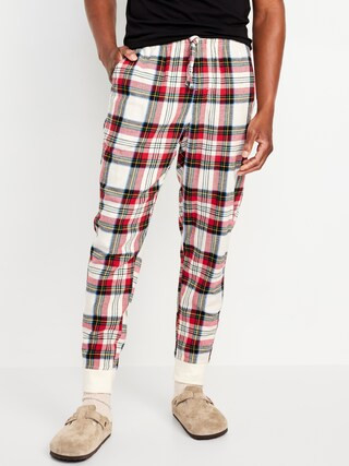 Flannel Pajama Joggers for Men | Old Navy (CA)