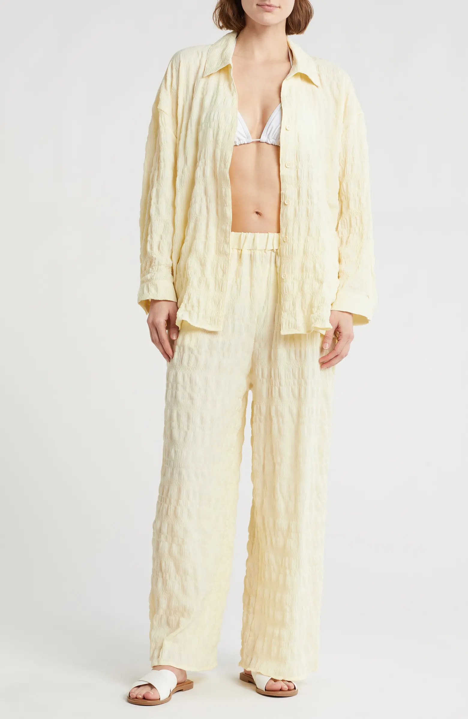 NORDSTROM RACK 2-Piece Crinkle Cover-Up Set | Nordstromrack | Nordstrom Rack