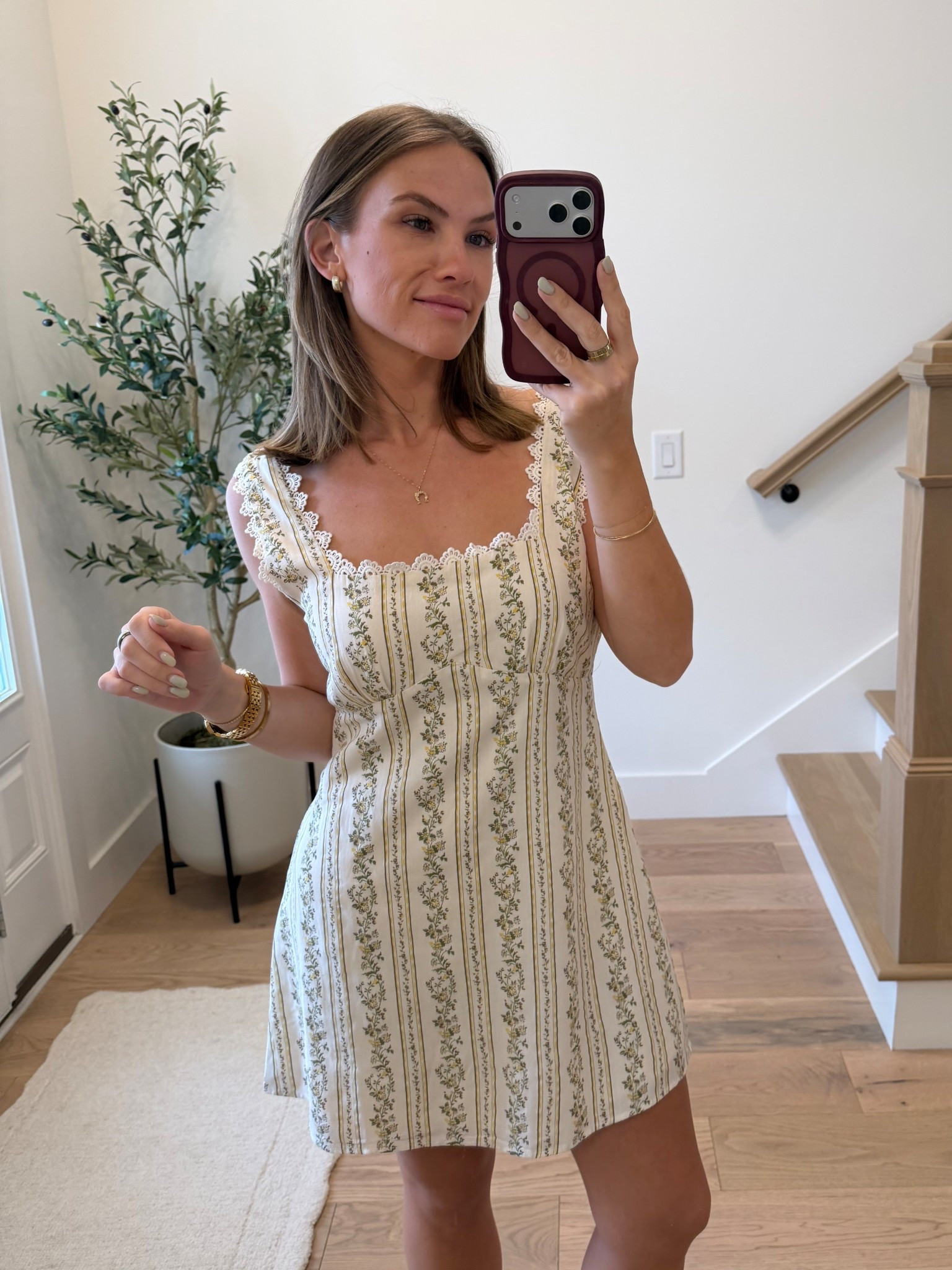 spring dress from vici wearing a size M here. use code KALENA35 for 35% off site wide! 

#LTKSeasonal #LTKSaleAlert #LTKootd