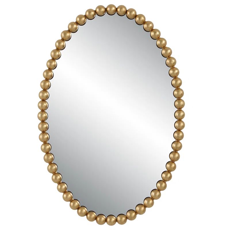 Sanne Metal Oval Wall Mirror | Wayfair North America