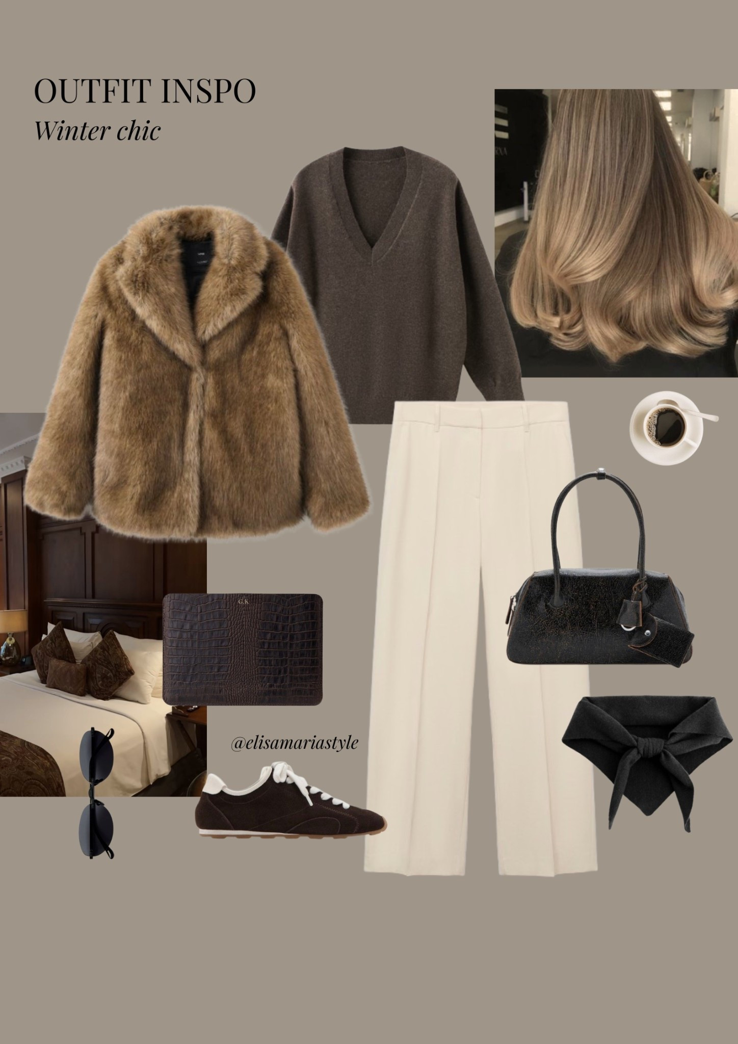 Sporty chic winter outfit idea 🤎

#LTKbag #LTKstyletip #LTKwinter