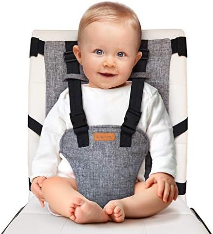 liuliuby Travel Harness Seat - Fabric Baby Portable High Chair for Travel - Travel High Chair Sea... | Amazon (US)