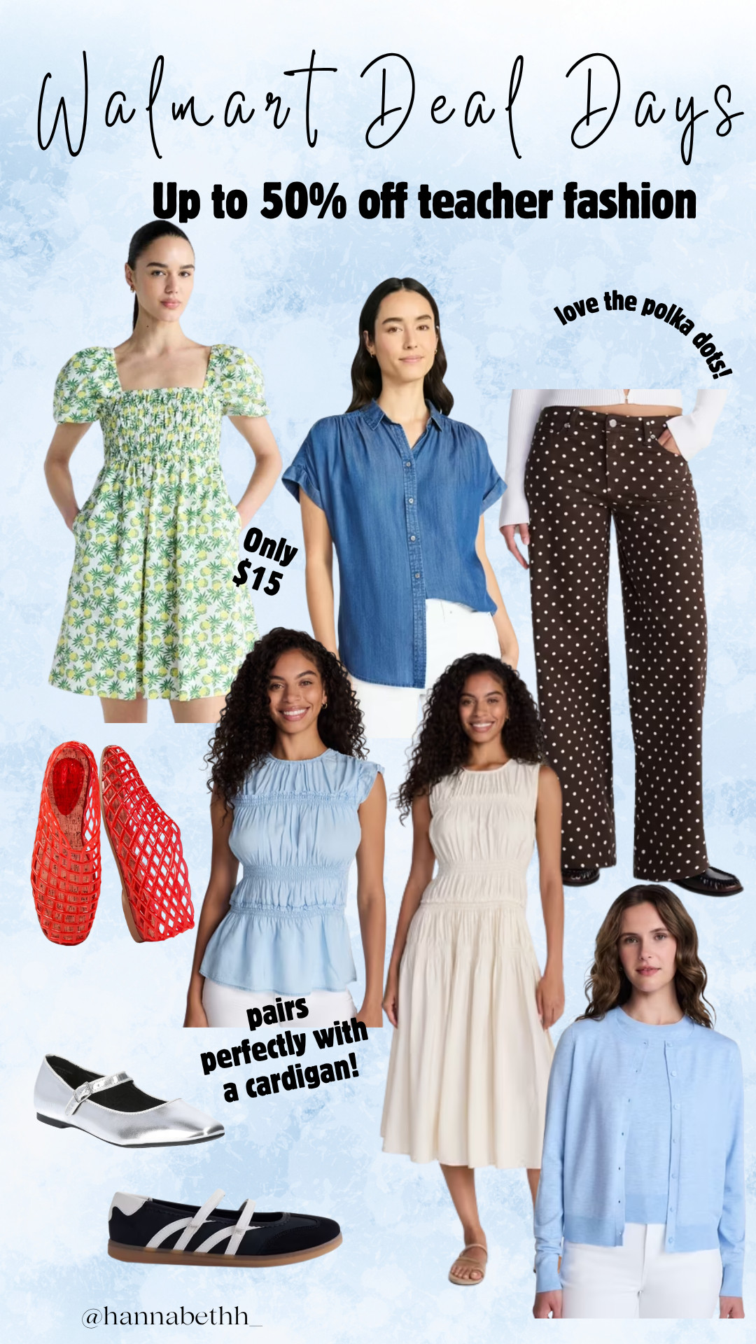 So many great fashion deals up to 50% off, perfect for getting ready to go back to the classroom! 

 #LTKootd #LTKSaleAlert
