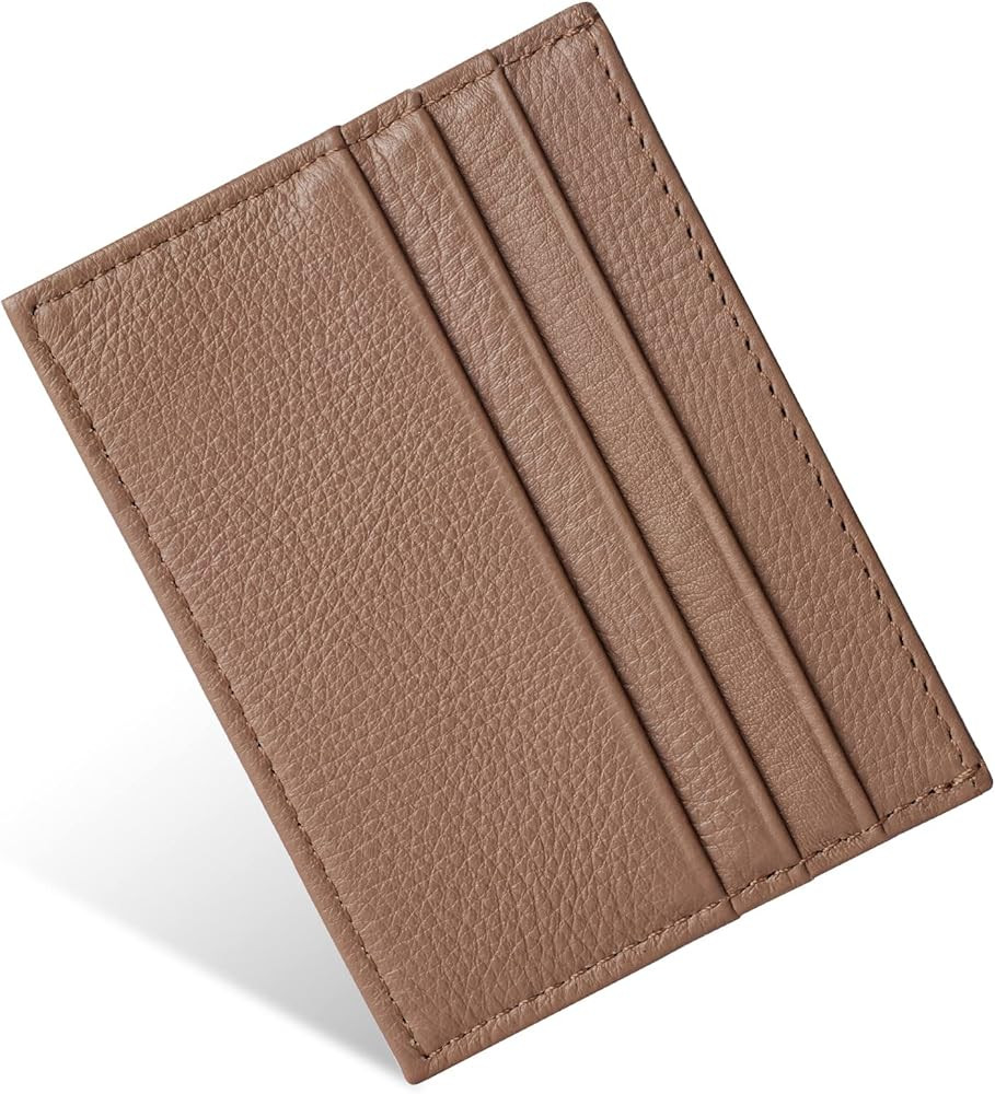 URAQT Credit Card Holder Wallet, RFID Blocking Leather Ultra Slim Wallet, Thin Minimalist Credit ... | Amazon (US)