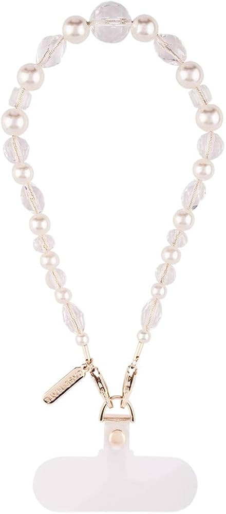 Case-Mate Phone Charm with Beaded Pearls and Crystals - Detachable Anti Theft Strap - Hands-Free ... | Amazon (US)