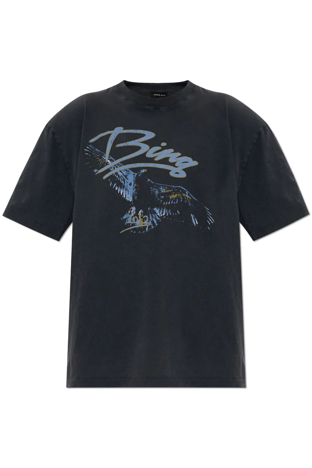 Anine Bing Kent Tee Eagle T-Shirt | Cettire Global
