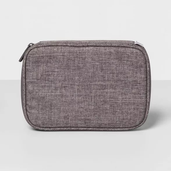 Tech Accessory Organizer Heather Gray - Made By Design™ | Target