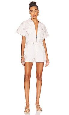WeWoreWhat Flight Romper in Classic White from Revolve.com | Revolve Clothing (Global)