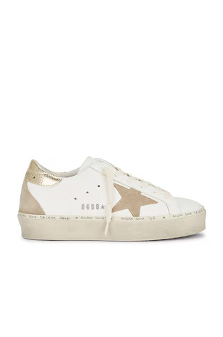 Golden Goose Hi Star Sneaker in White, Taupe, & Platinum from Revolve.com | Revolve Clothing (Global)
