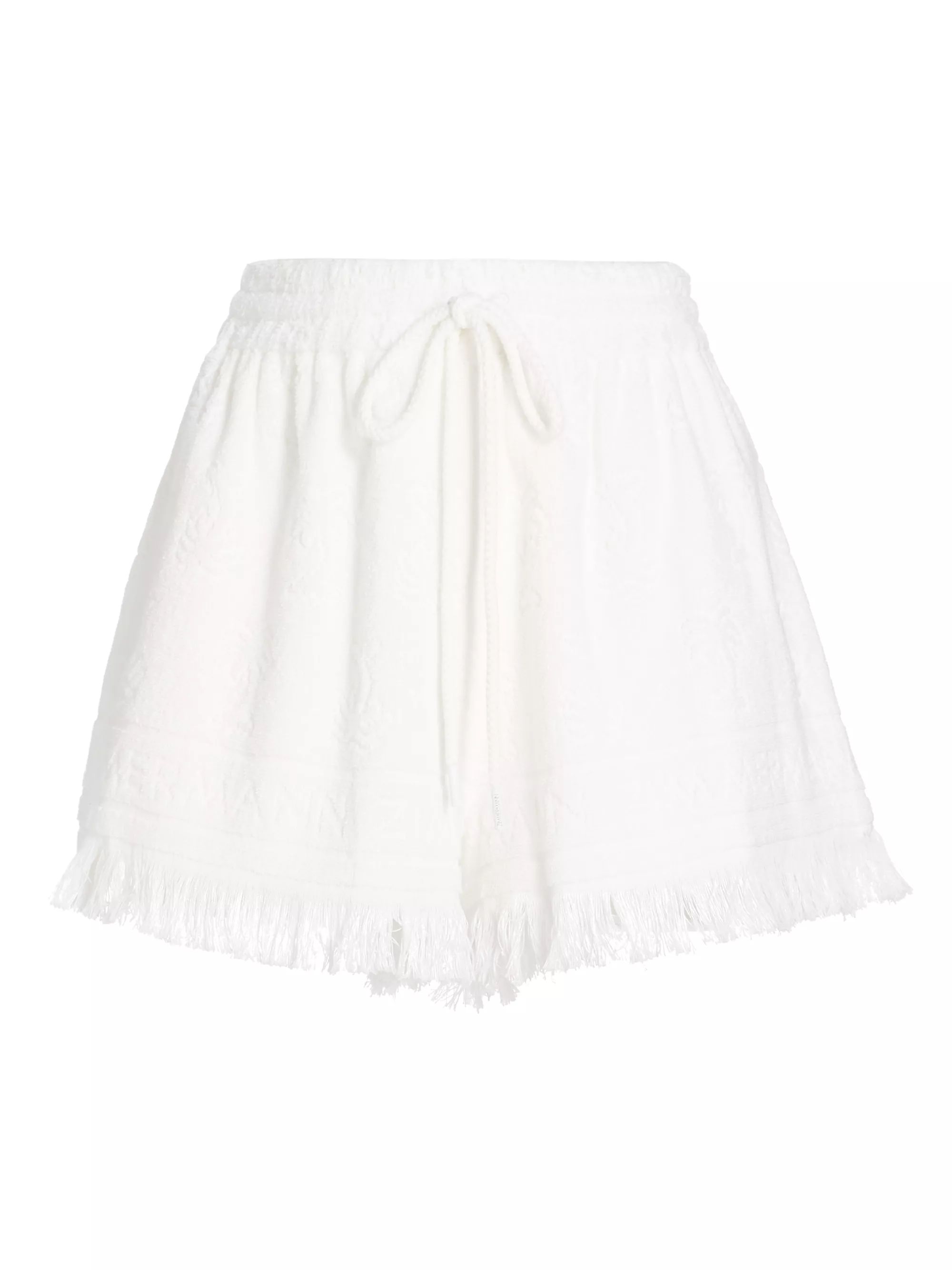 Shop Zimmermann Alight Towelling Shorts | Saks Fifth Avenue | Saks Fifth Avenue