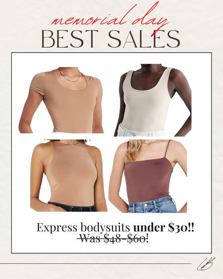 Express bodysuits under $30! 

#LTKstyletip #LTKsalealert #LTKunder50