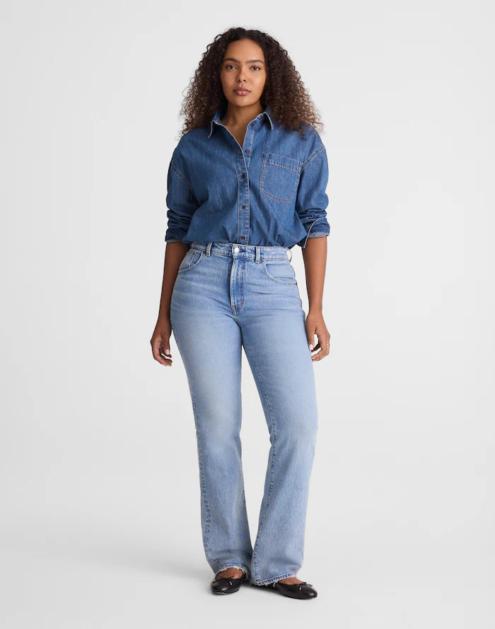 Curvy Relaxed Bootcut Jeans | Madewell