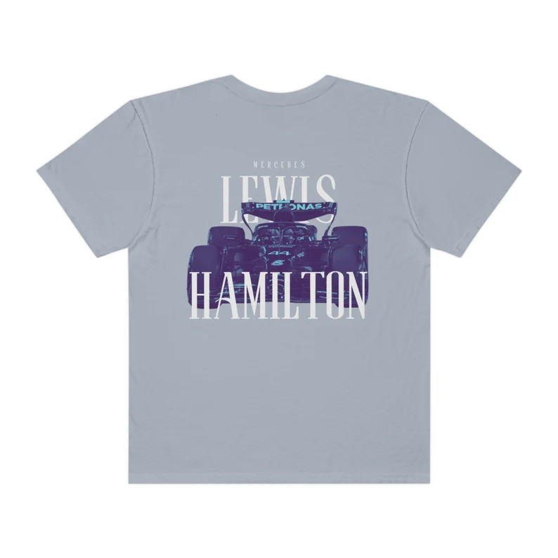Comfort Color Lewis Hamilton Car Tshirt Formula One Tee Lewis Hamilton Gift F1 Gift Racing Inspir... | Etsy (US)
