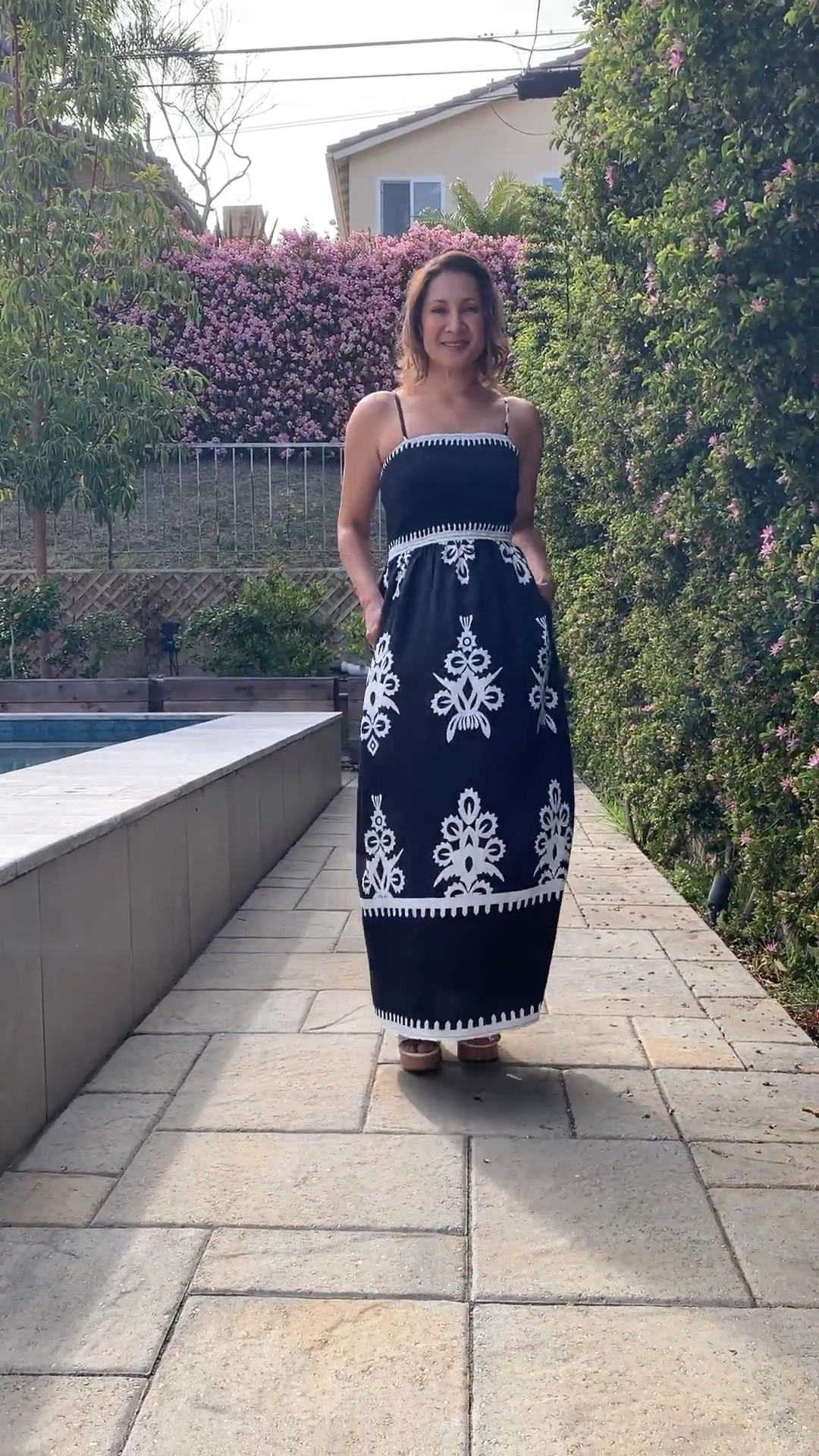 Vacation Outfit Inspo!
This pretty sundress has me dreaming of my next vacation. It comes in so many pretty colors and the detailing is amazing. It’s beautiful for wine tasting, dinner at the resort, or a backyard party.
#LTKTravel

#LTKOver40 #LTKFindsUnder50 #LTKTravel #LTKSeasonal