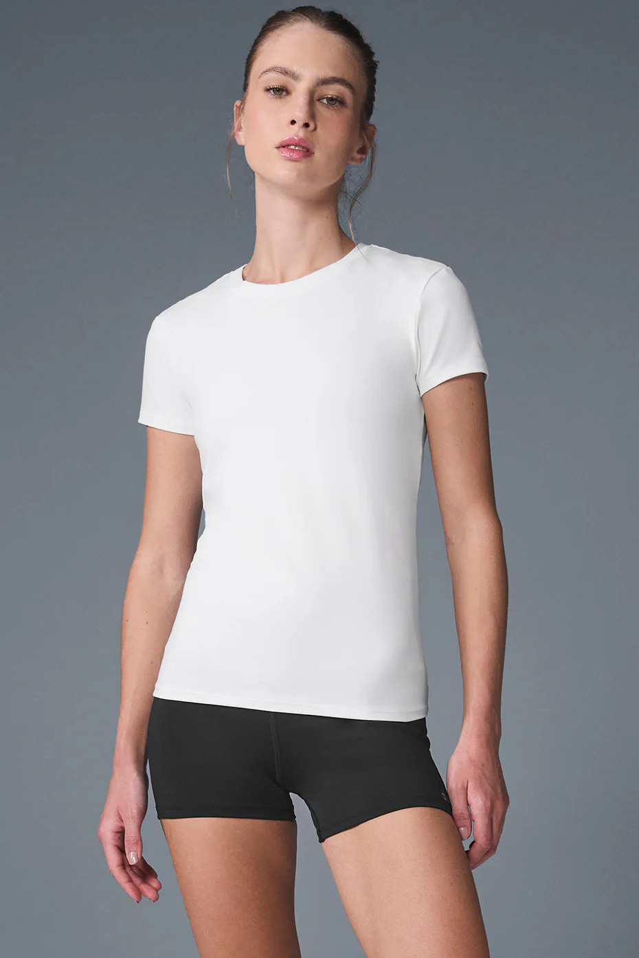 Alosoft Crop Finesse Short Sleeve | Alo Yoga (US)