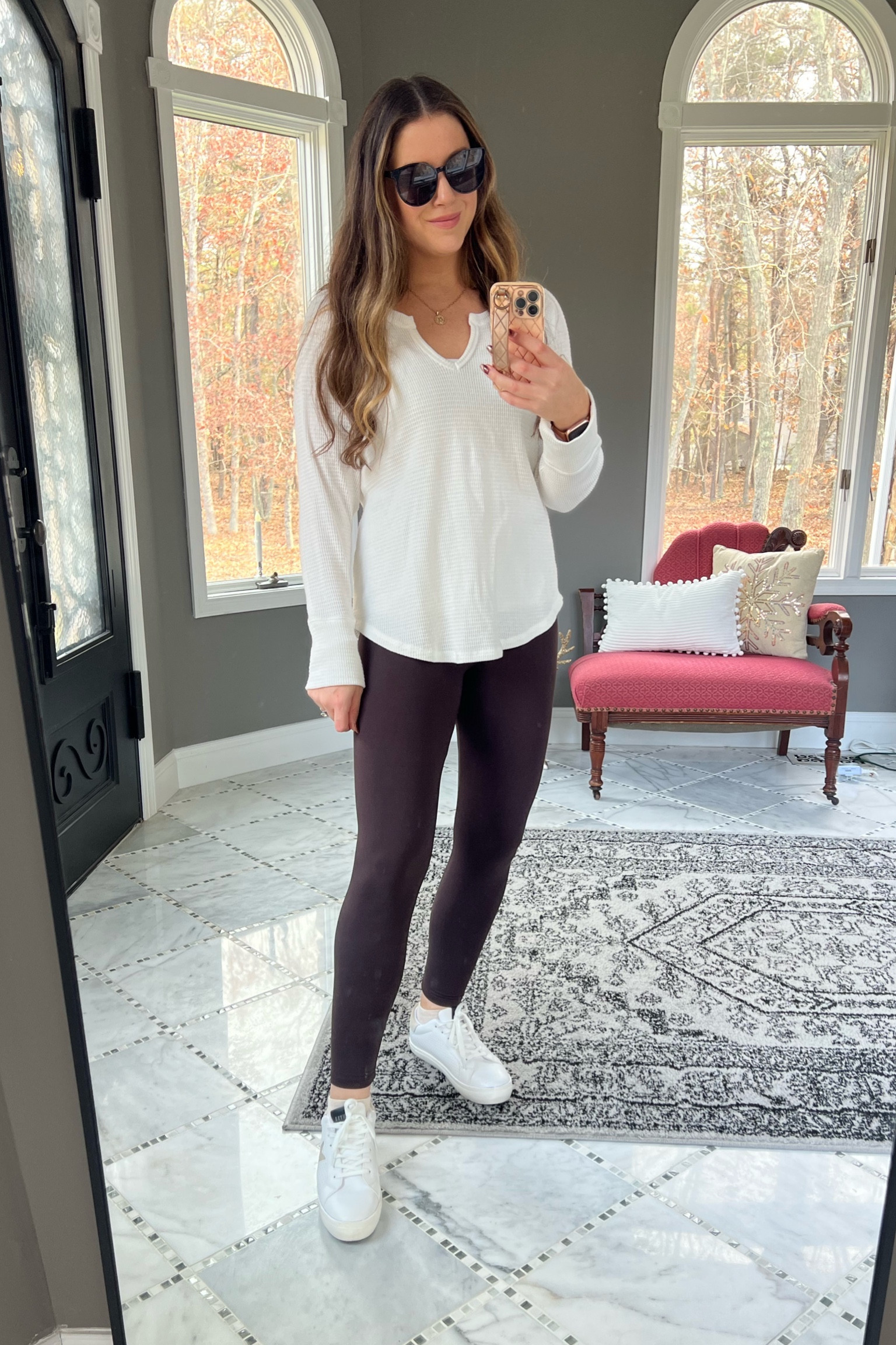 Mom OOTD. Took the kids to the playground today!

neutral outfit, SAHM outfits, SAHM looks, mom outfits, millennial outfits, over 30 style, casual style, casual look, easy outfits, over 30 mom outfits, casual outfits, everyday style, everyday looks, everyday outfits, simple outfit, affordable style, affordable fashion, affordable outfit, vanilla girl, vanilla girl aesthetic, neutral looks, neutral style, neutral outfit

Brown leggings, white sneakers, playground outfit, fit mom 

#LTKfindsunder50 #LTKstyletip #LTKfitness