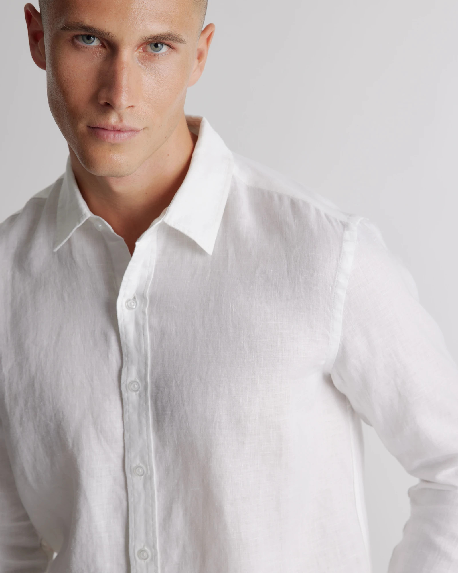 100% European Linen Relaxed Long Sleeve Shirt | Quince