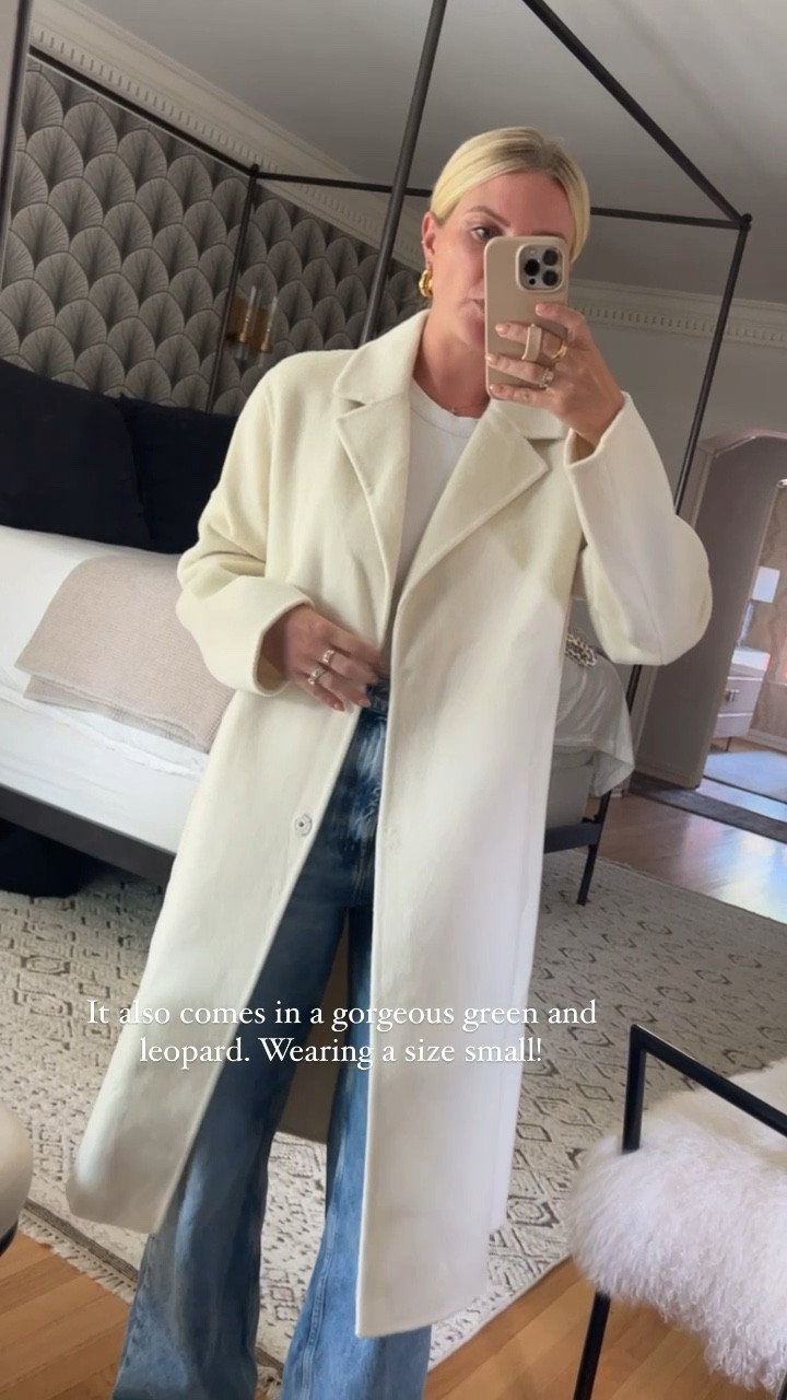 This ivory jacket is so beautiful! Love that it isn’t super thick, perfect for layering.

Wearing a size small 

#LTKSeasonal #LTKstyletip
