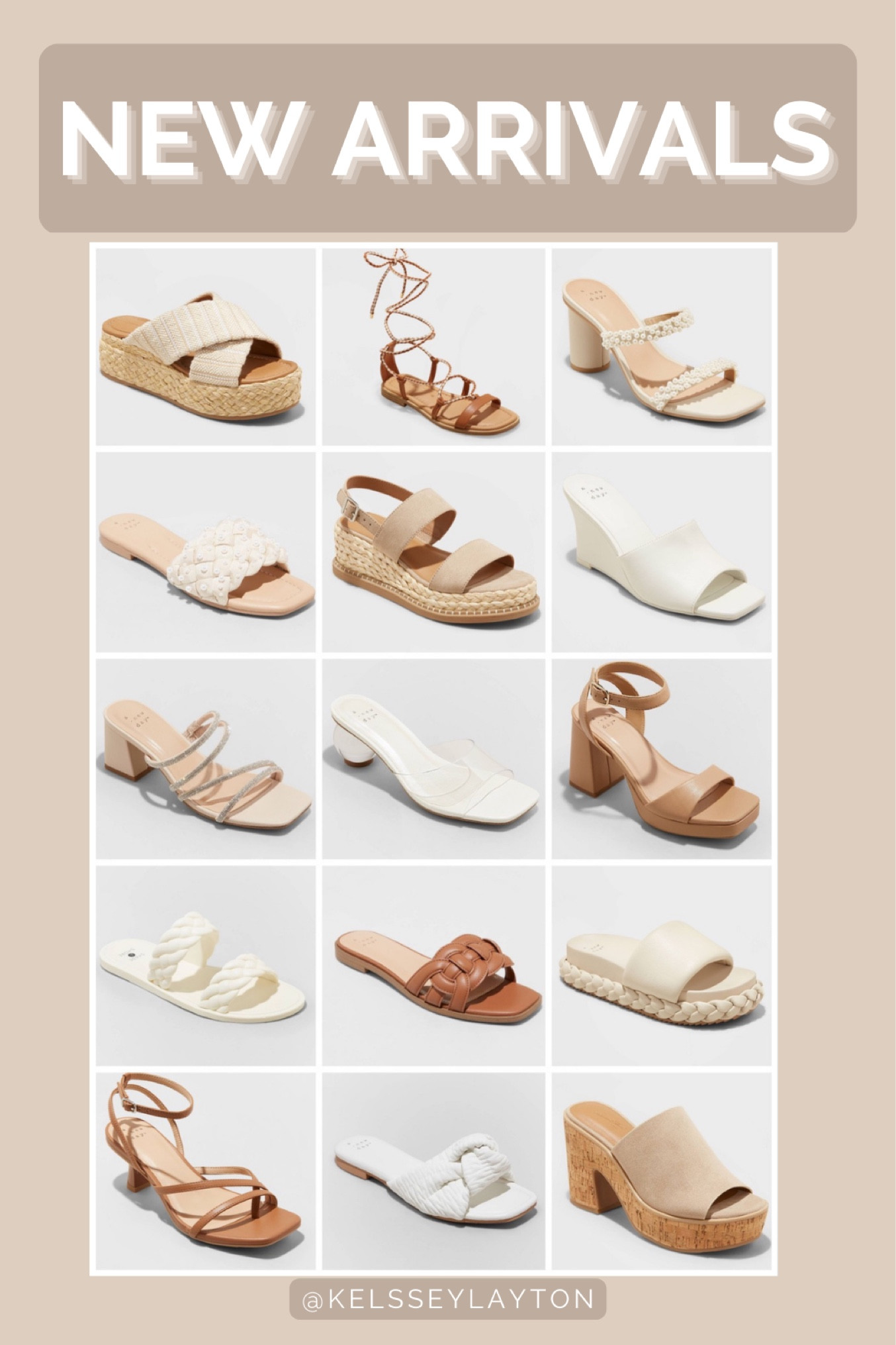 Target new arrivals, Target sandals 

#LTKFind #LTKunder50 #LTKshoecrush