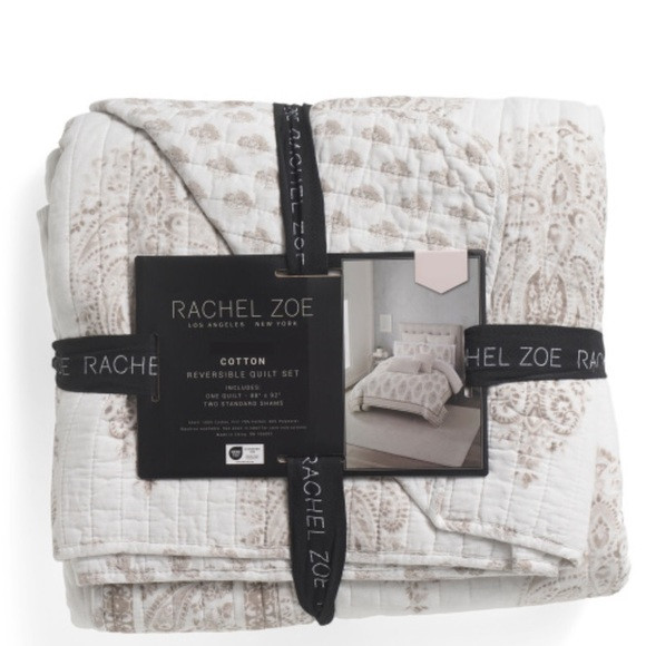 Rachel Zoe  Cotton Quilt Set | Poshmark