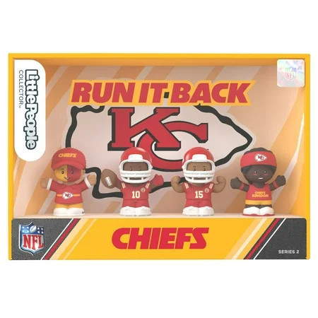 Fisher-Price Little People Kansas City Chiefs Fanatics Exclusive Collector- NFL Series 2 | Walmart (US)