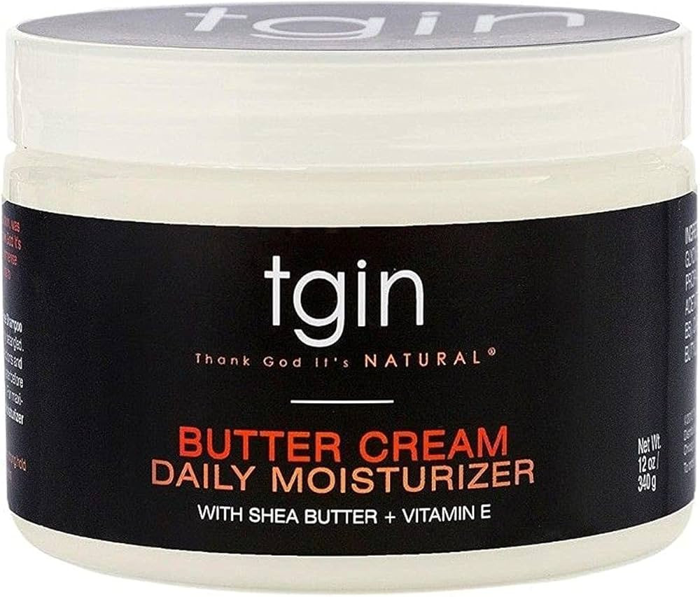tgin Butter Cream Daily Moisturizer for Curly, Coily and Wavy Hair, Rich Moisture for Dry Hair an... | Amazon (US)