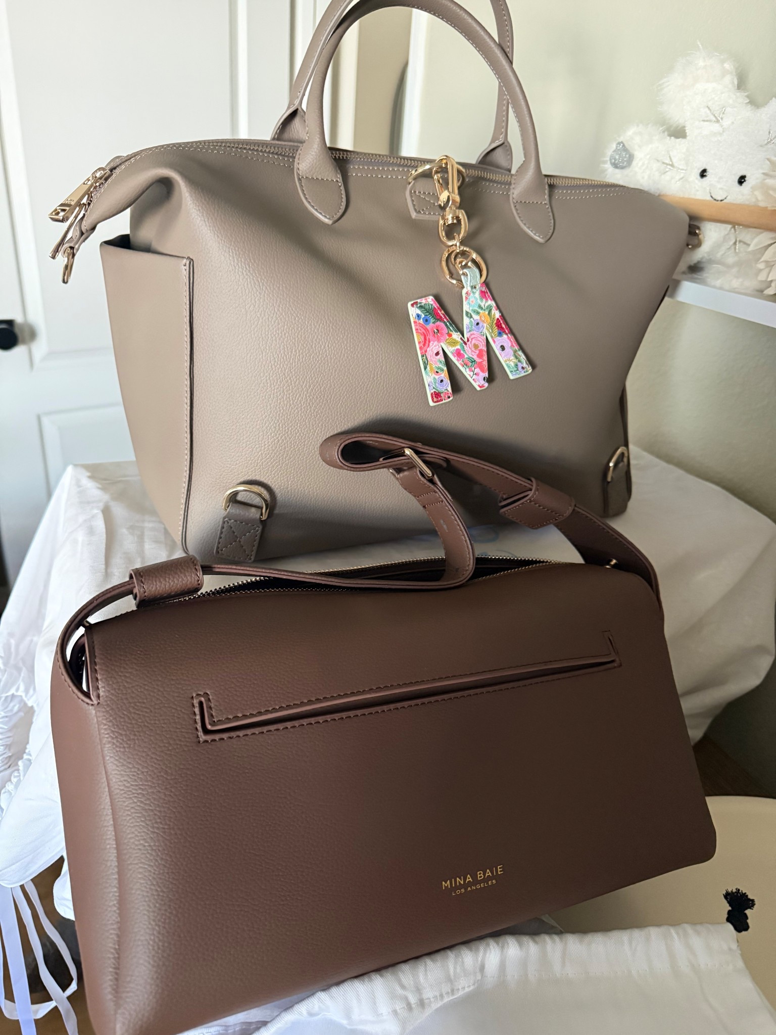 I can’t wait to use these Mina Baie bags! The colors are beautiful and the compartments are amazing for organizing inside! 

#diaperbag #strollerbag #babybag #minabaie 
#LTKGiftGuide

#LTKBump #LTKmomlife
