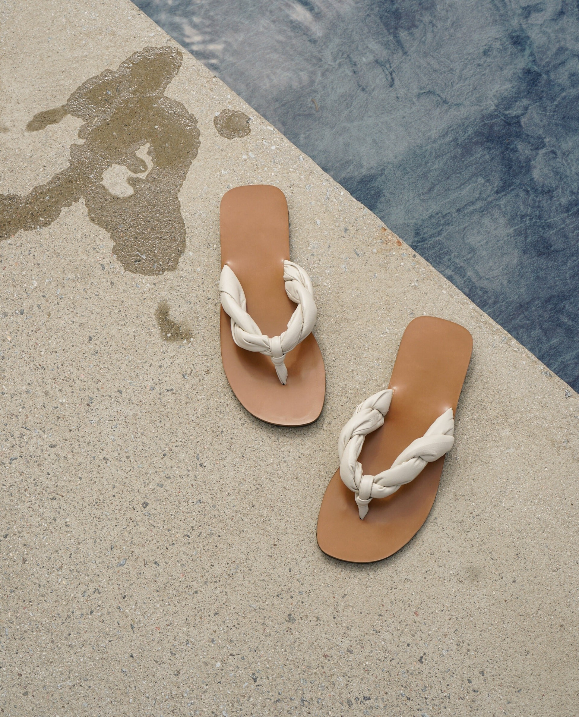 Blanche Leather Creme | Flattered