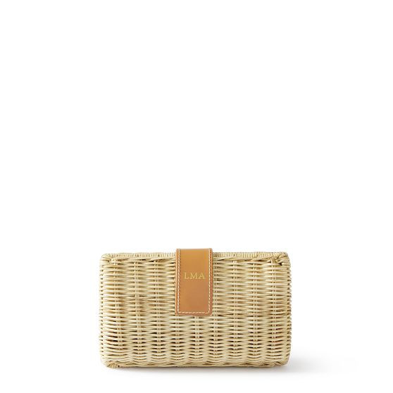 Isla Wicker Clutch | Mark and Graham