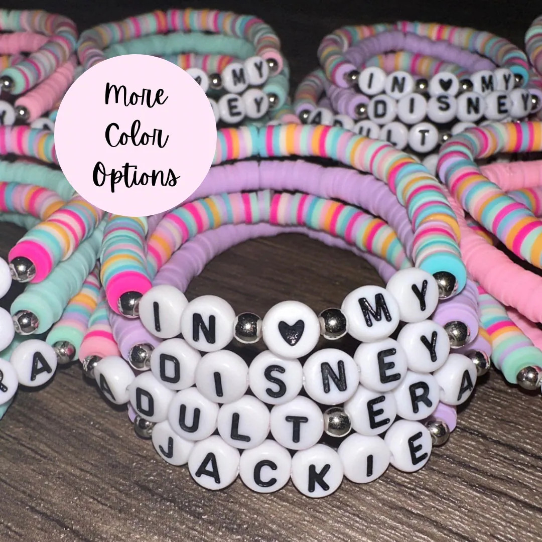 Disney Adult Era Bracelet Set | Disney Bracelet Stacker Set | Disney Accessories | Taylor Swift B... | Etsy (US)