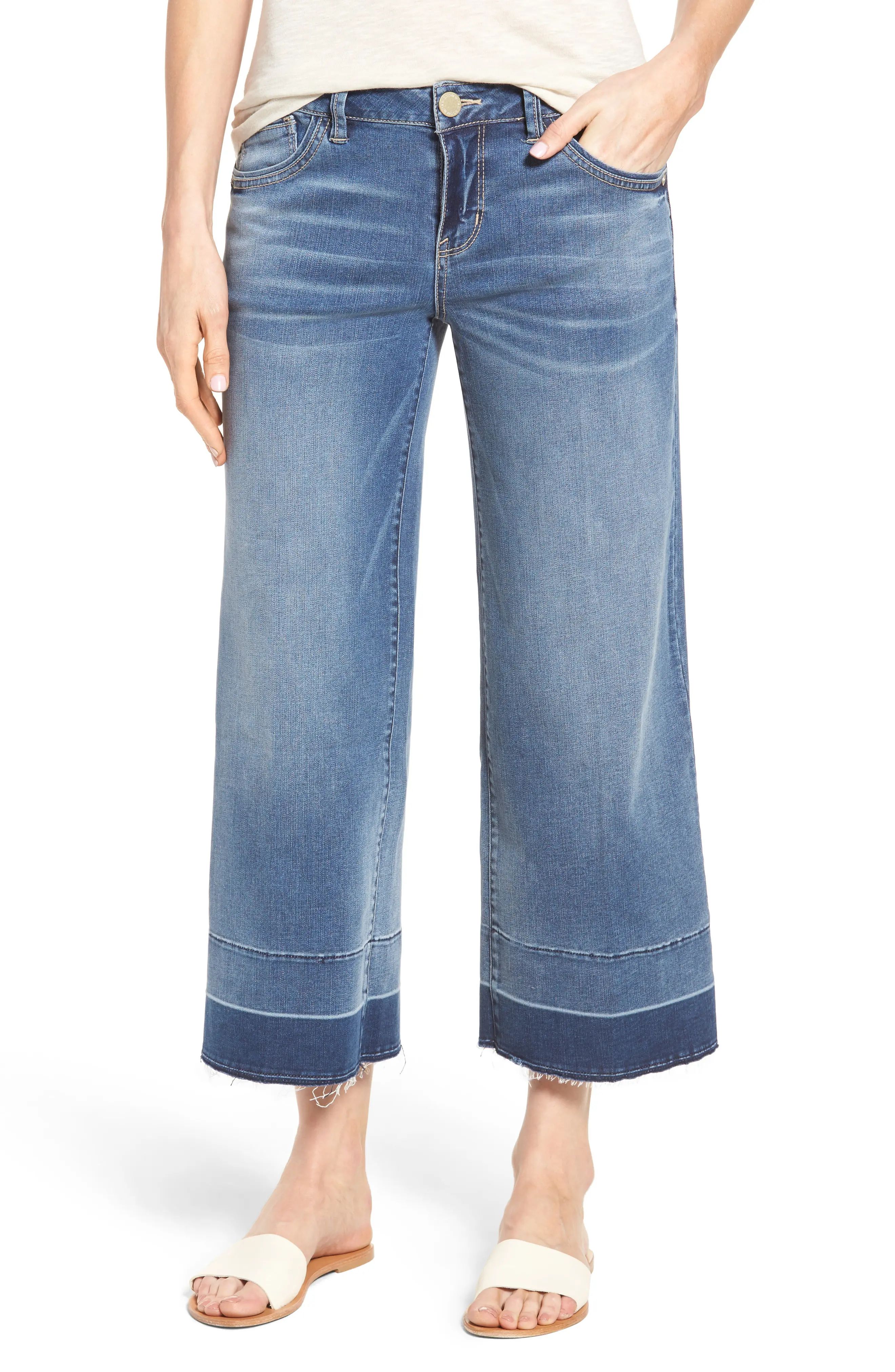 Wide Leg Crop Jeans | Nordstrom