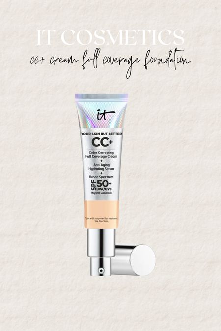 IT Cosmetics CC cream is 25% off! 25% off for the spring ltk sale!

Use code: LTKEVENT


#LTKSale #LTKbeauty #LTKsalealert