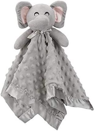 Pro Goleem Elephant Security Blanket Grey Soft Baby Lovey Unisex Lovie Gift for Toddler 16 Inch | Amazon (US)