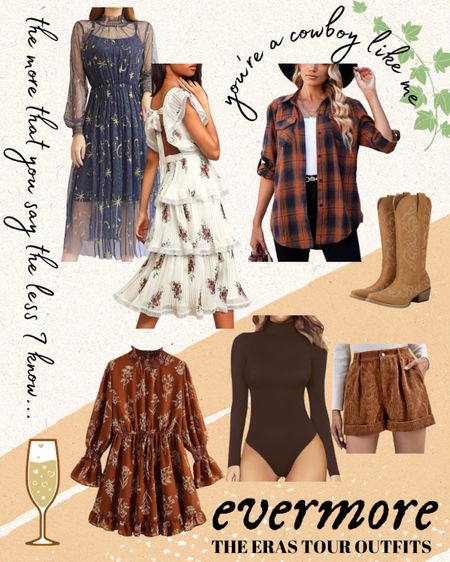 Taylor swift evermore outfits. Eras tour outfits. 

#LTKFind #LTKSeasonal #LTKFestival