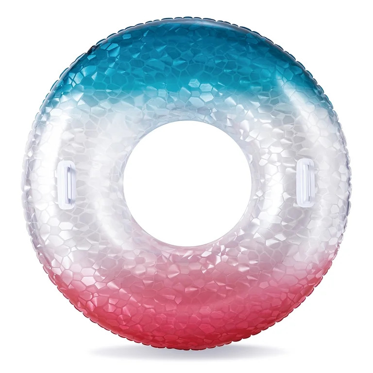 Bluescape Patriotic  Gem Sparkle Inflatable Tube Pool Float, for Kids & Adults, Age 9 & up, Unise... | Walmart (US)