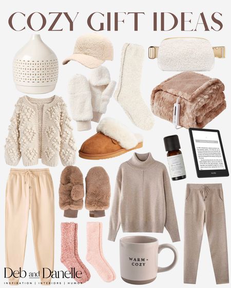 Cozy gifts 

Cozy, gifts, gift guide, cozy gift ideas, homebody, stay at home, work from from, gift ideas, gifts for mom, gifts for daughter, Deb and Danelle 

#LTKHoliday #LTKGiftGuide #LTKstyletip